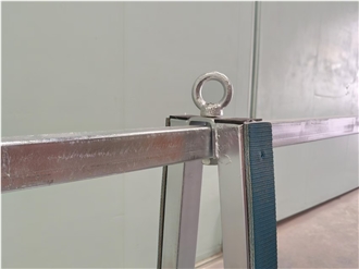 Custom A-Frame For Quartz Granite Marble Foldable Steel