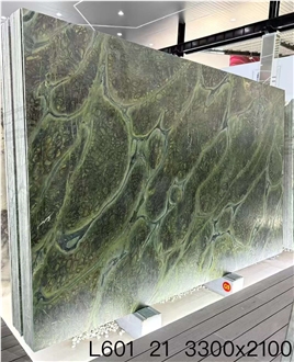 Green Vitoria Regia Quartzite Slabs