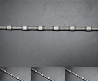 11 Mm Great Performance Of Diamond Wire With Sintered Beads