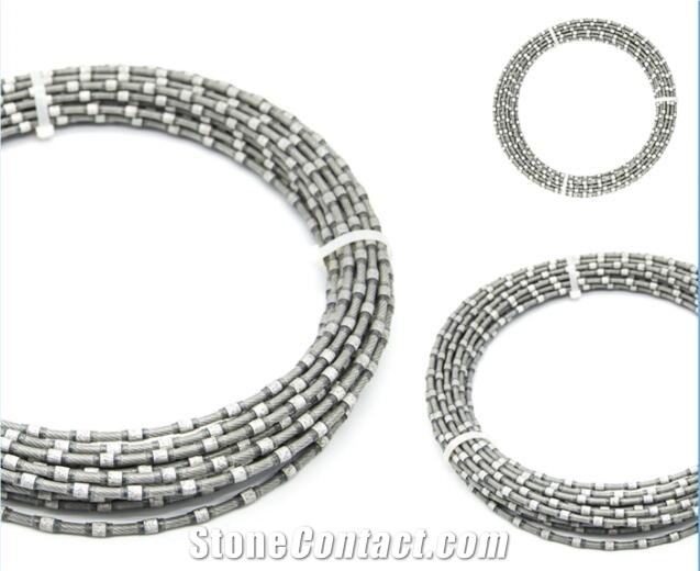8.3Mm Great Performance Of Diamond Wire With Sintered Beads