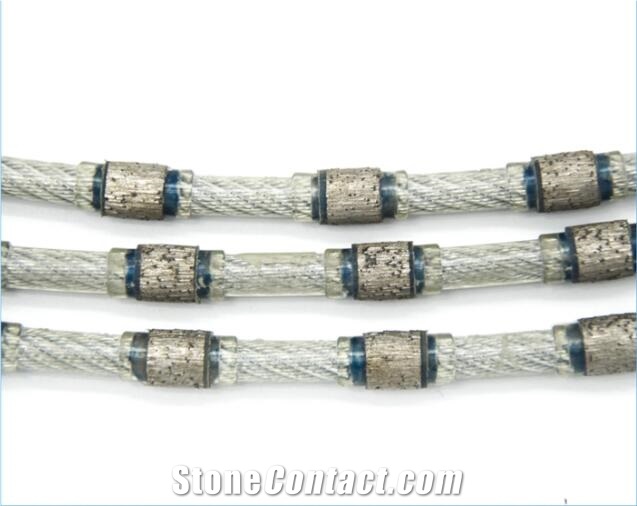 8.3Mm Great Performance Of Diamond Wire With Sintered Beads