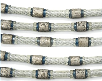 8.3Mm Great Performance Of Diamond Wire With Sintered Beads