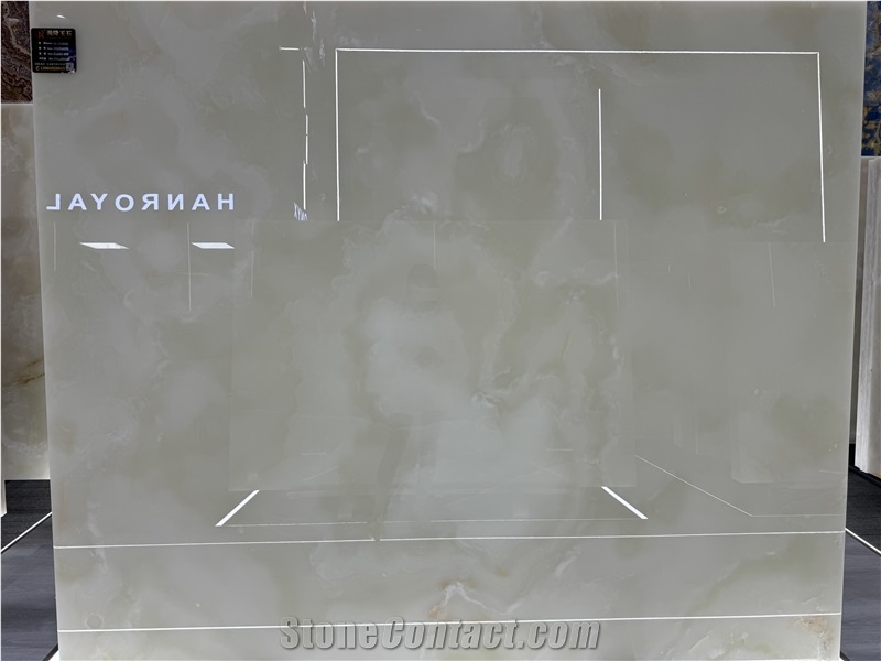 Afghanistan White Onyx Slabs For Hotel And House Design