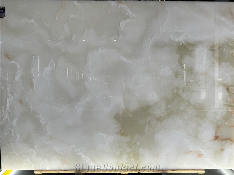 Afghanistan White Onyx Slabs For Hotel And House Design