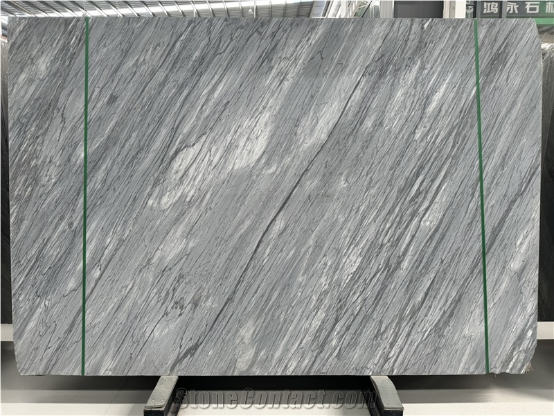 Italy Florence Grey Natural Marble Slabs For Floor And Wall Tiles