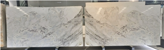 Namibia Fendi White Luxury Marble Tiles And Slabs