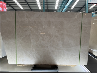 Turkish Aran White Beige Marble Tiles For Interior Design