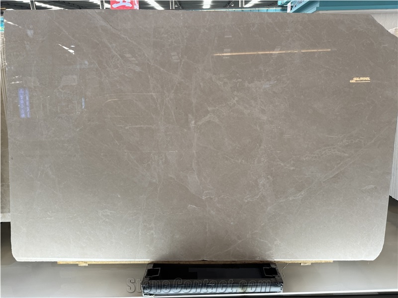Turkish Aran White Beige Marble Tiles For Interior Design