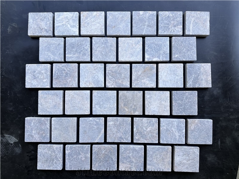 Frog Skin Square On Mesh  Cobbles Stone