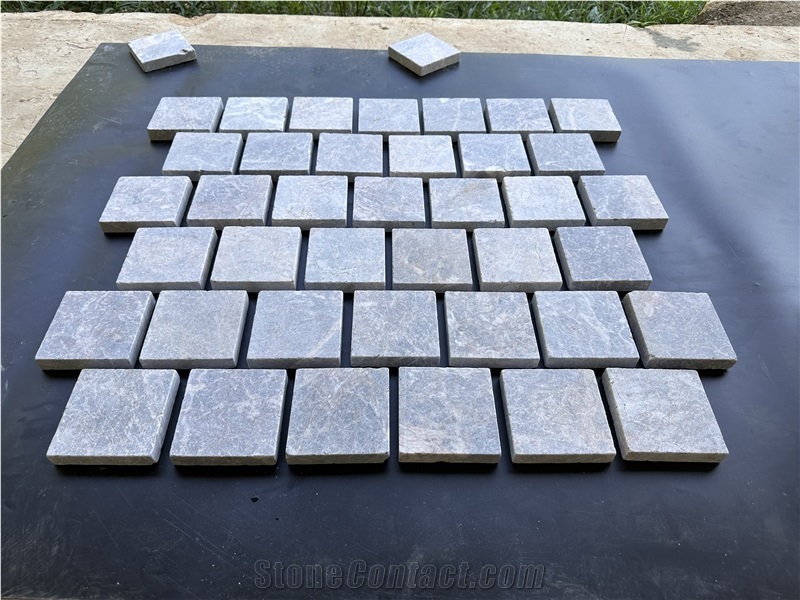 Frog Skin Square On Mesh  Cobbles Stone