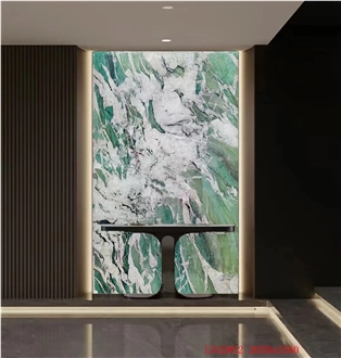 Brazil Fuchsite Crystal Quartzite Slabs Wall Tiles