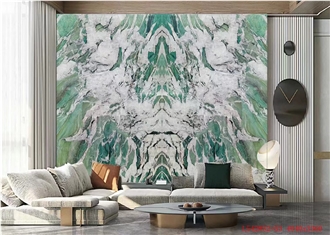 Brazil Fuchsite Crystal Quartzite Slabs Wall Tiles