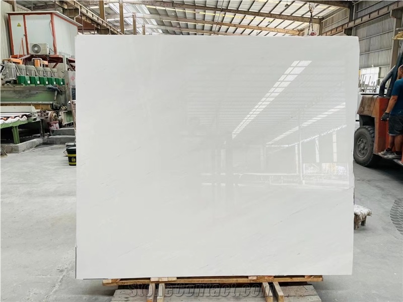 Sivec White Marble Polished Slabs