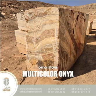 Multicolor Onyx Blocks