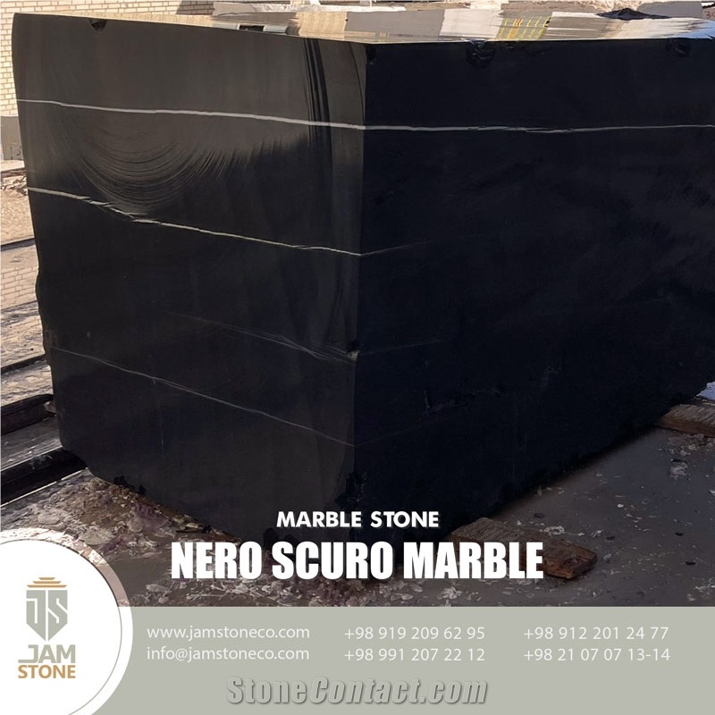 Nero Scuro Marble Blocks