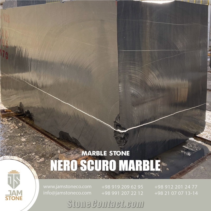 Nero Scuro Marble Blocks