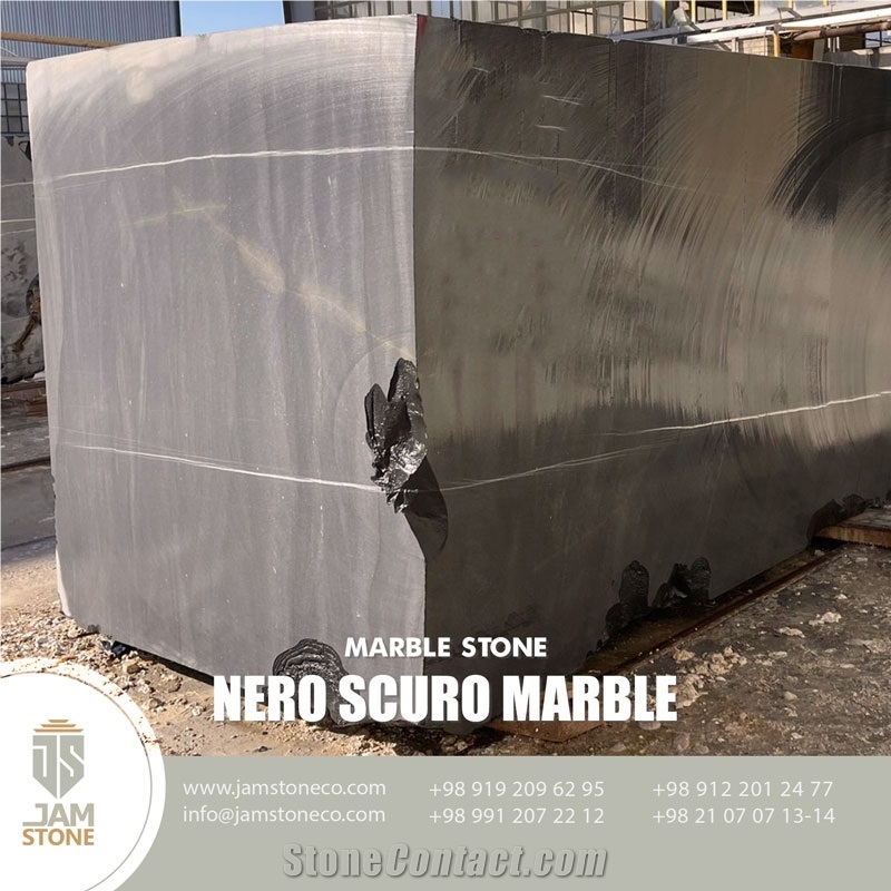 Nero Scuro Marble Blocks
