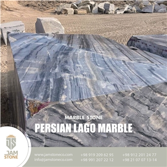 Persian Lago Marble Blocks
