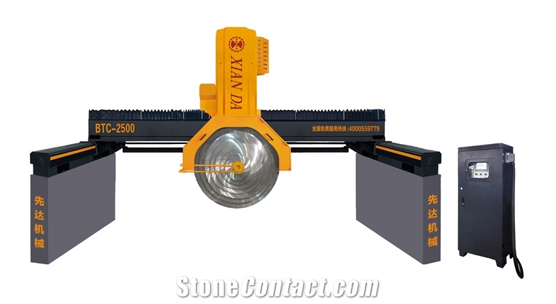 Multi-Blade Large Stone Block Cutting Marble Granite Block Cutter