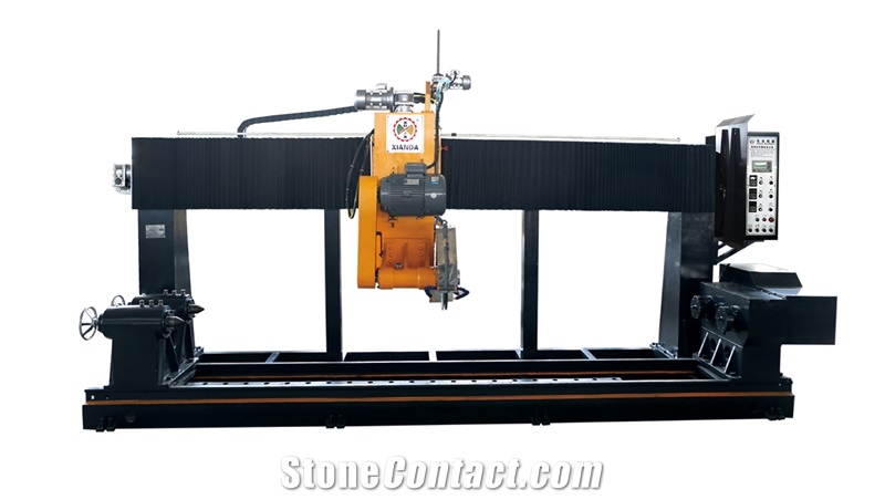 Solid Column Pillar Cutting Lathe Machine For Stone Marble Granite