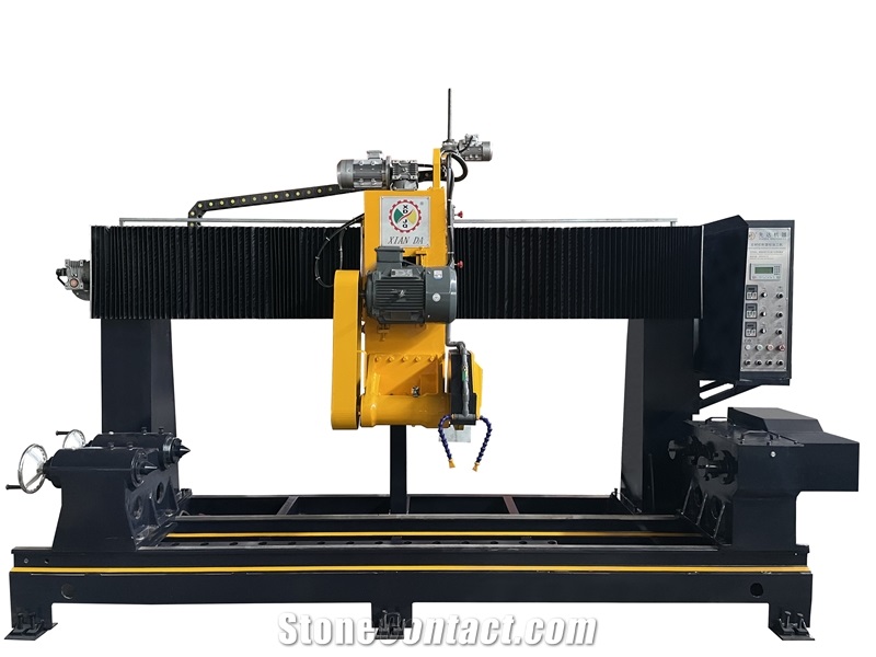 Stone Baluster Cutting Granite Marble Profile Machine FHRC-230/460-4