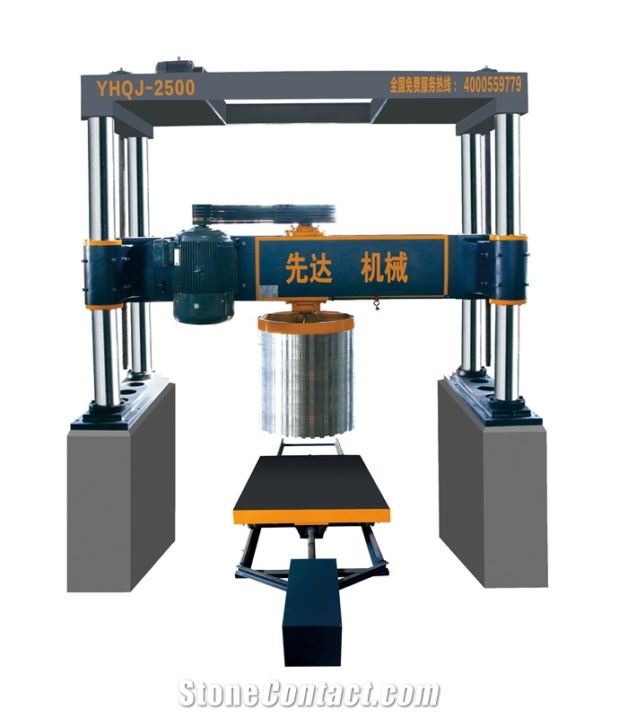 Yhqj-2000/2500 Stone Cutting Machine For Granite Column Arc Slab Cutting Machine