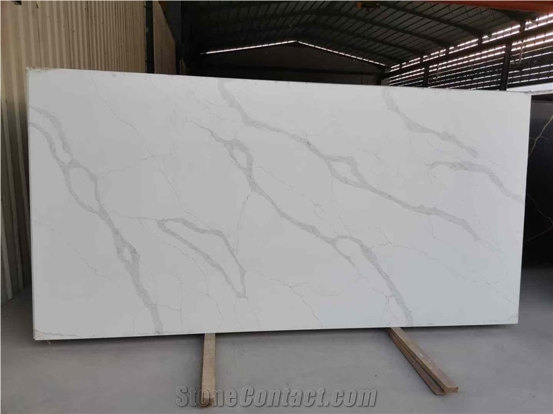Calacatta Grey Quartz Slabs