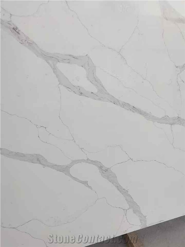 Calacatta Grey Quartz Slabs