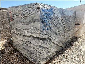 Silver Stream Marble Blocks