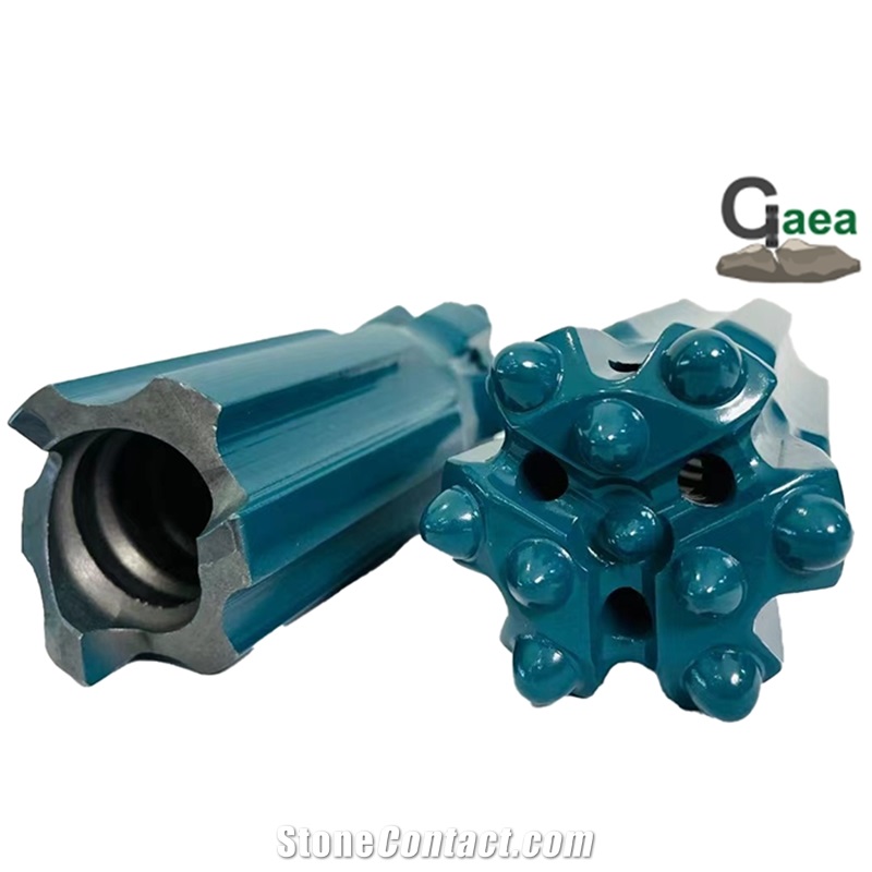 T38-64Mm Retrac Rock Drilling Bits Threaded Button Bits