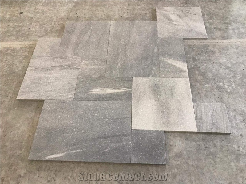 GREY MARBLE FRENCH PATTERN