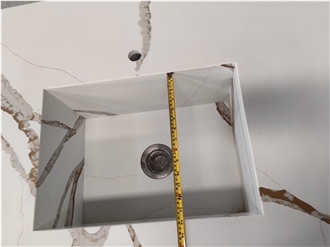 AST 5085 Quartz Givenchi Artificial Stone Countertop