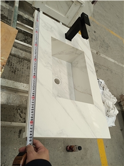AST 6028 Calacatta Armani  Artificial Stone Countertop