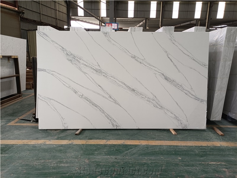 AST Beautiful 5044 Volakas Quartz Slabs