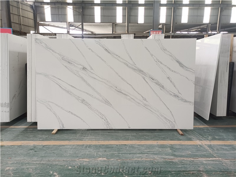 AST Beautiful 5044 Volakas Quartz Slabs