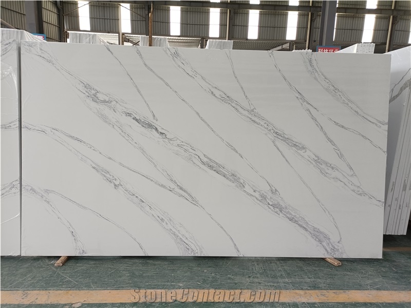 AST Beautiful 5044 Volakas Quartz Slabs