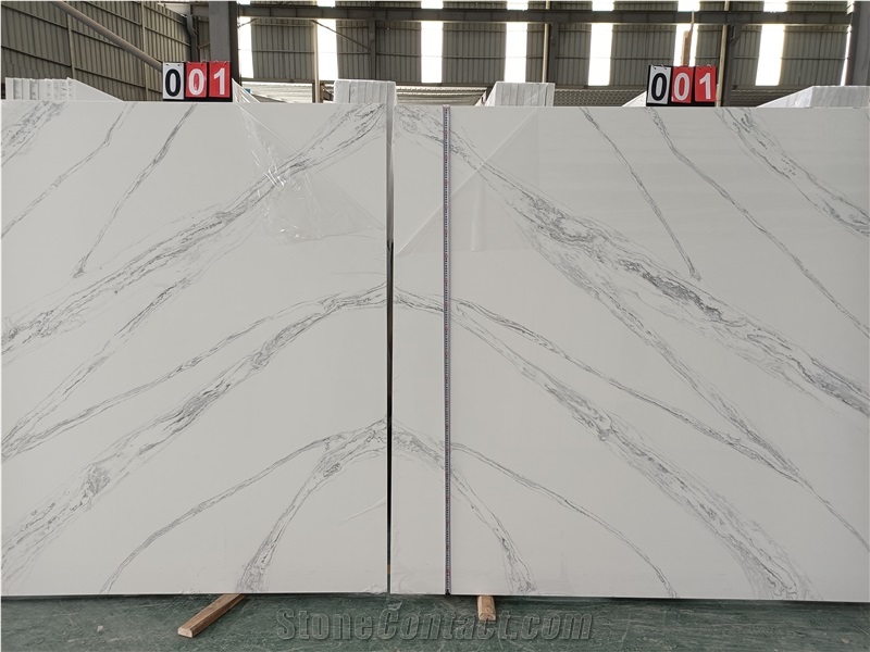 AST Beautiful 5044 Volakas Quartz Slabs