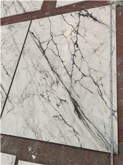 GOLDTOP Premium Calacatta Paonazzo Marble Tiles