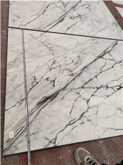 GOLDTOP Premium Calacatta Paonazzo Marble Tiles