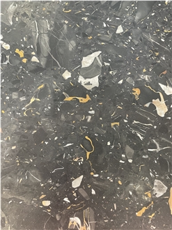 ICONA 900 Black Resin Engineered Marble Slabs