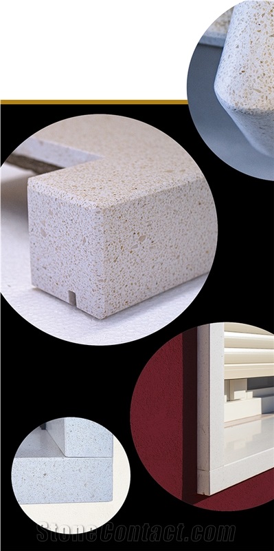 Resin Engineered Marble Windows Casing Sills, Window Frames