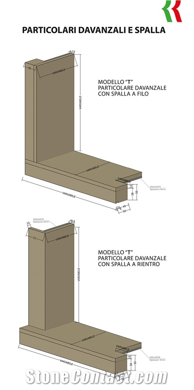 Resin Engineered Marble Windows Casing Sills, Window Frames