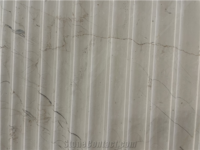 Bianco Asiago Marble CNC Wall Panels