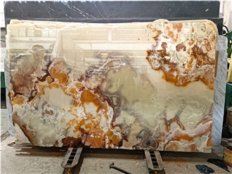 Dark Green Onyx Slabs