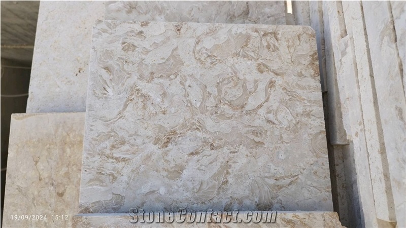 Shells Reef Beige Limestone Tiles