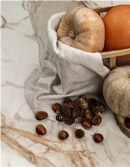 Macchia Vecchia Gold Carrara Sintered Stone