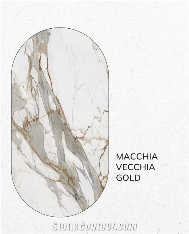 Macchia Vecchia Gold Carrara Sintered Stone