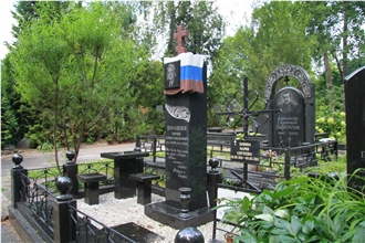Absolute Black Granite Memorial Complex With Flag Absolute Black Granite Memorial Complex With Flag