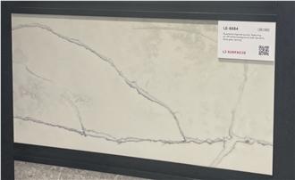 Vadara Quartz LE-8884 Calacatta Quartz Slabs