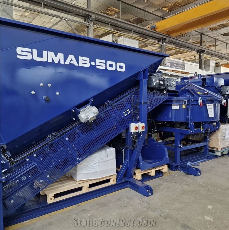Mobile Concrete Batching Plant SUMAB 500 (4AG)